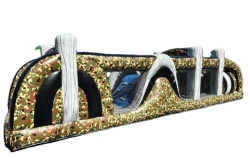 NEW! 40' Green Camo Obstacle Course